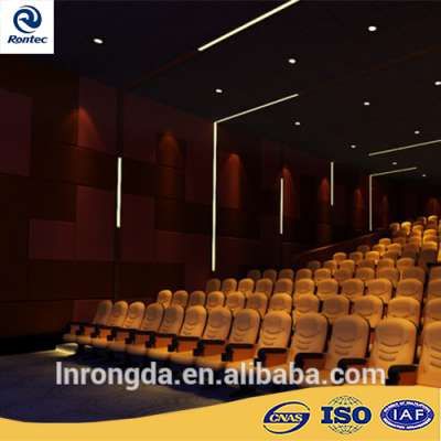 Noise control and fireproof material for conference room ceiling or wall