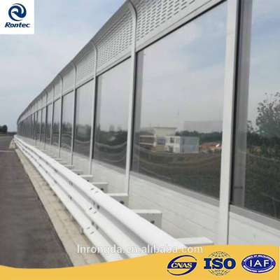 Factory product transparent noise reduction barrier with ISO9001